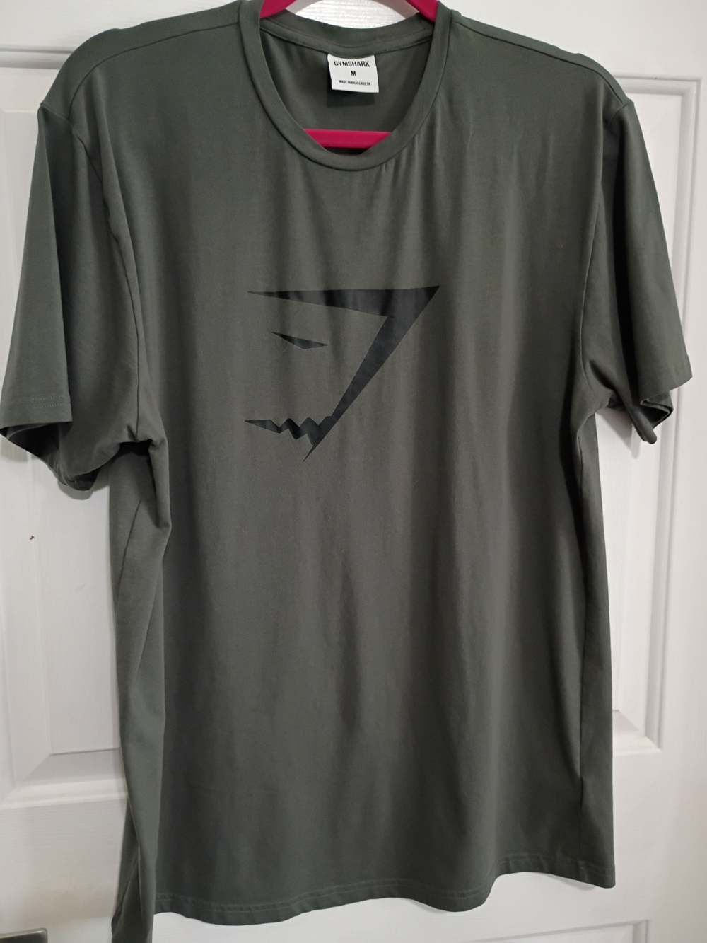 Gymshark Grey Short Sleeve Logo Tee